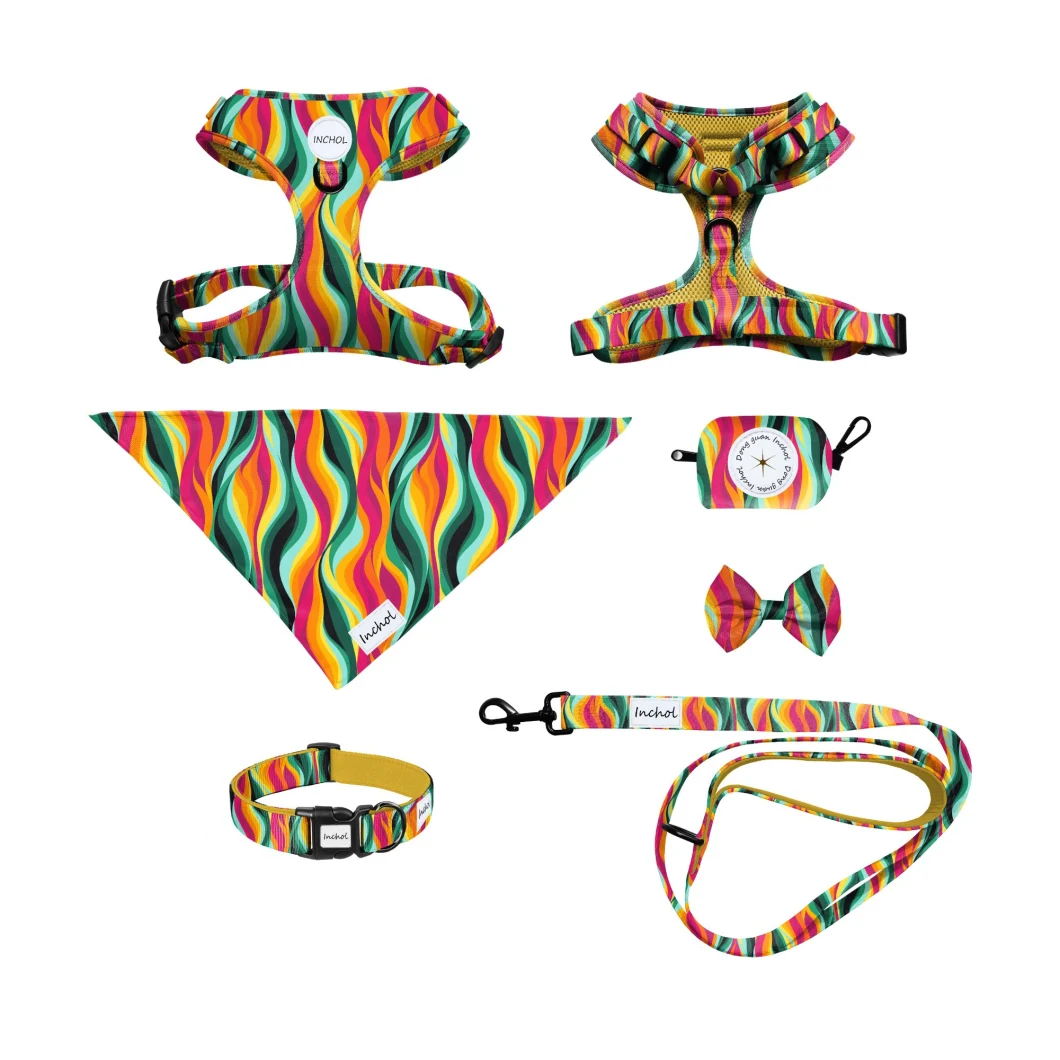 High Quality Pet Supplies Custom Print Factory Wholesale Dog Harness