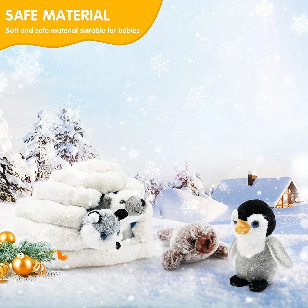 Wholesale Price Custom Festival Plush Penguin Toys Stuffed Soft Toys BSCI Sedex ISO9001