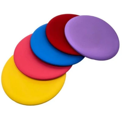 Fournitures de formation de chien de compagnie de frisbee souple en silicone pour chien