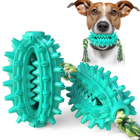 Jouet à mâcher pour brosse à dents Voovpet pour chiens de petite et moyenne taille, jouets pour l'ennui des grands chiens moyens, jouets de dentition pour chiots, jouets pour chiens indestructibles.